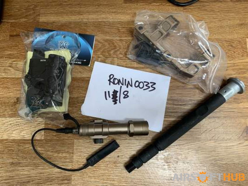 Various Parts - Used airsoft equipment