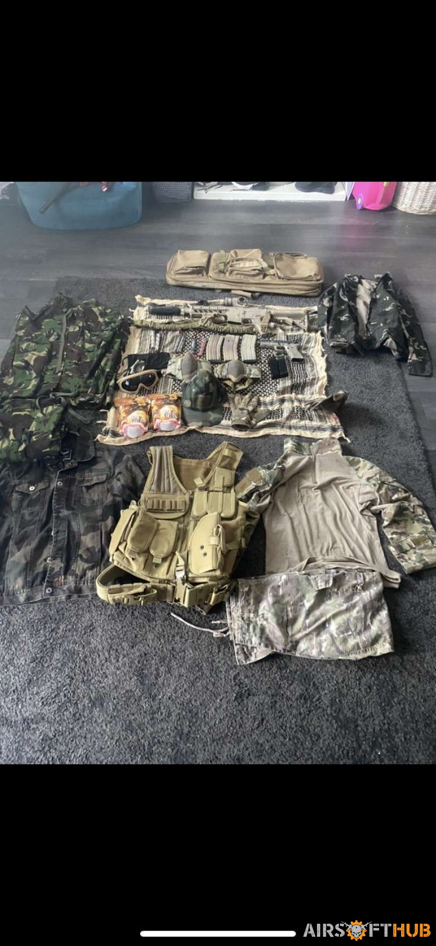 cm16 raider/ job lot - Used airsoft equipment