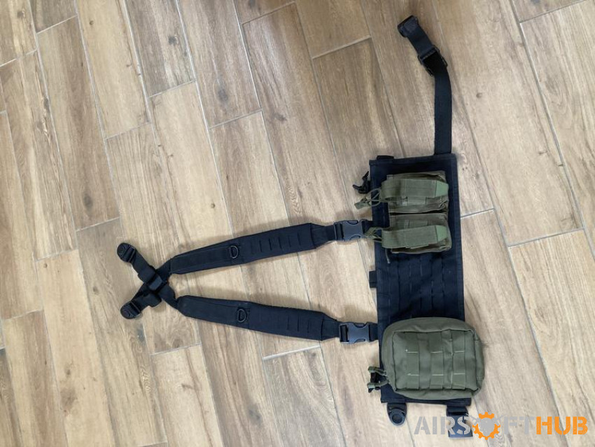 Condor LCS Chest Rig + Pouches - Used airsoft equipment