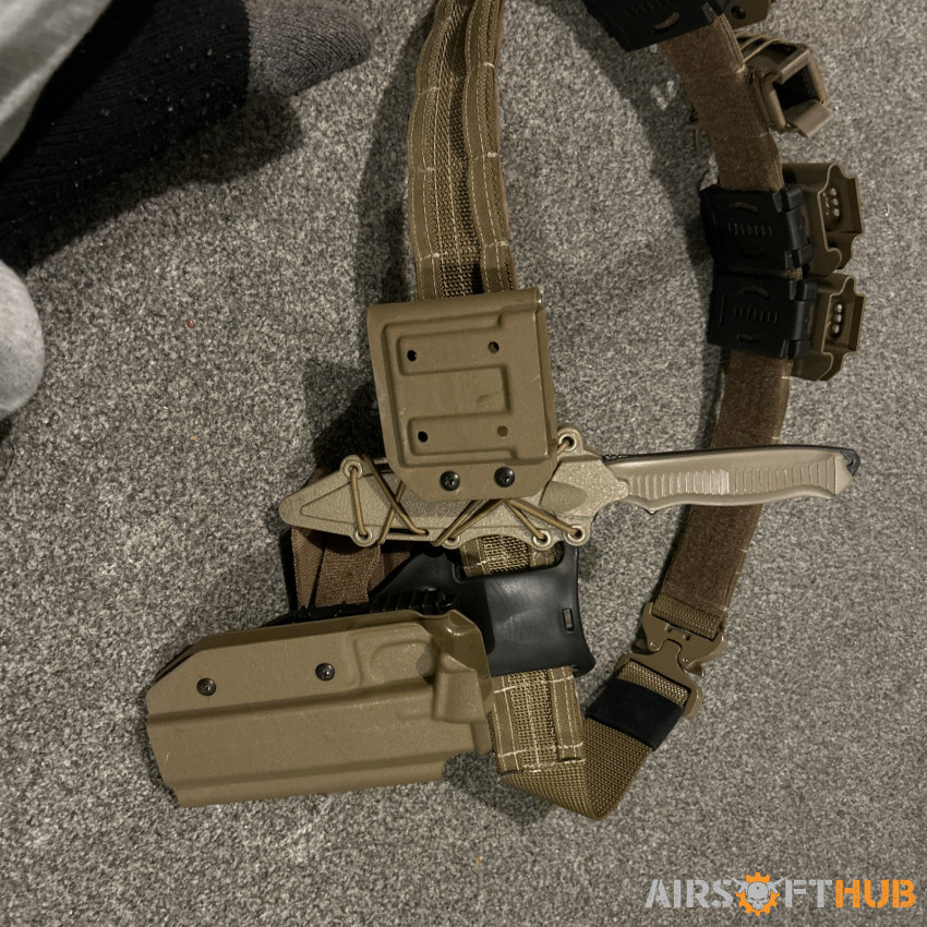 Kydex battle belt - Used airsoft equipment