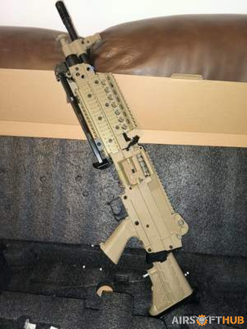 A&K MK46 LMG SPW Tan - Used airsoft equipment