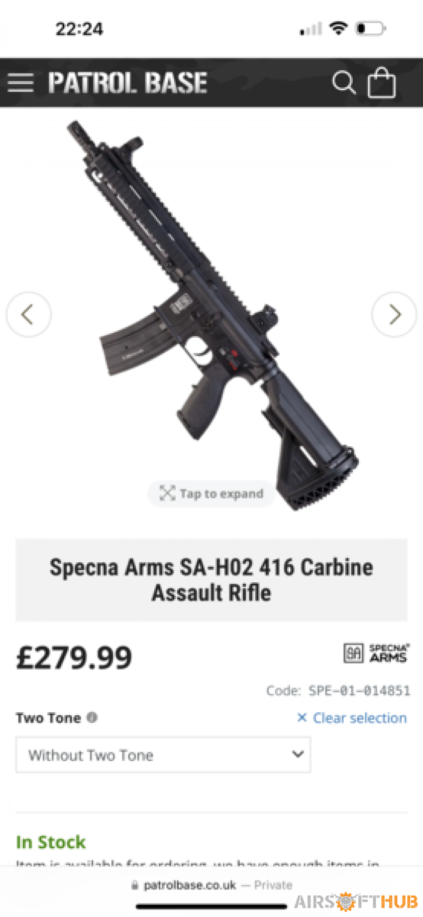 Specna Arms Carbine - Used airsoft equipment