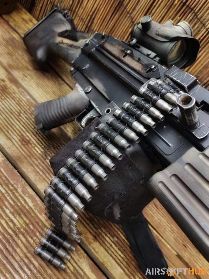 M249 lmg - Used airsoft equipment