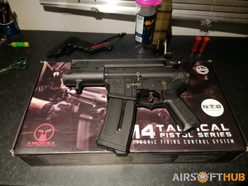 Aers m4 aeg pistol, cqb - Used airsoft equipment