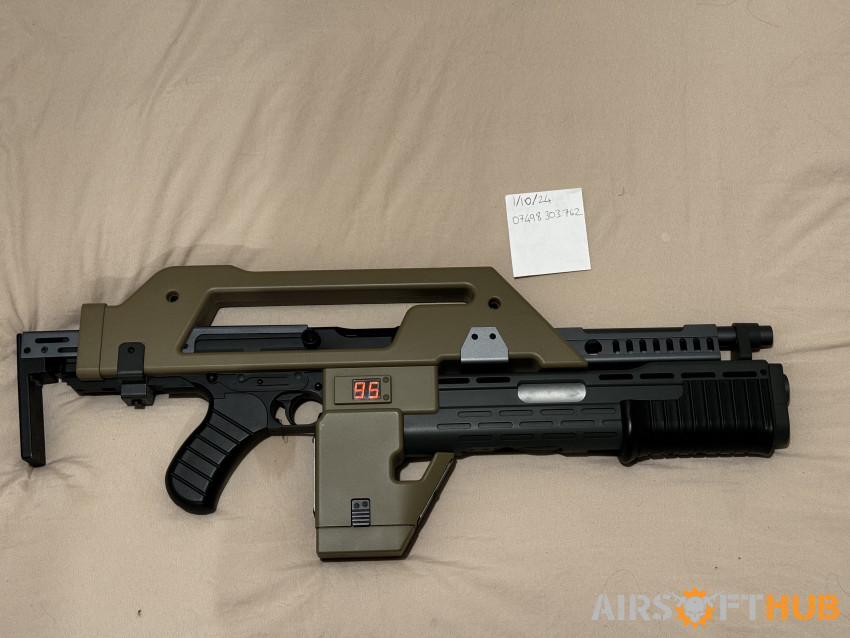 Snow Wolf M41A Pulse Rifle - Used airsoft equipment