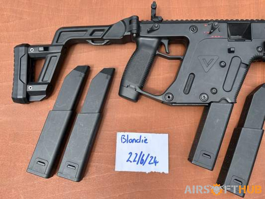 Krytac Kriss Vector Package - Used airsoft equipment