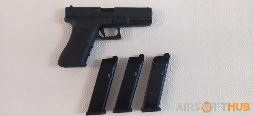 M4 Sentry, Glock 18c & M82 - Used airsoft equipment