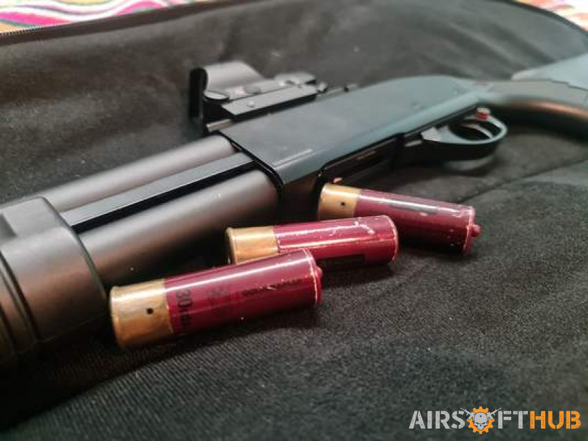 golden Eagle M870 Gas Shotgun - Used airsoft equipment