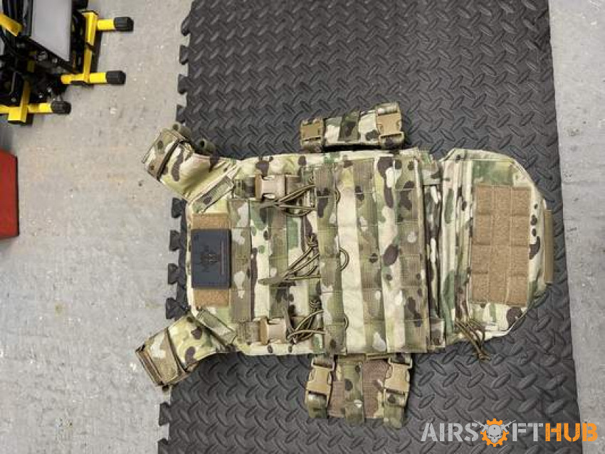 Warrior assault plate carrier - Used airsoft equipment