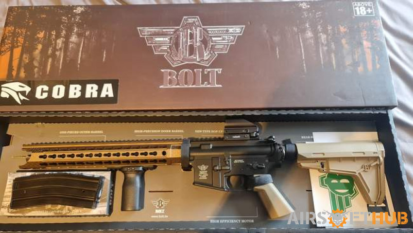 BOLT B4 Devgru M6 KEYMOD COBRA - Used airsoft equipment