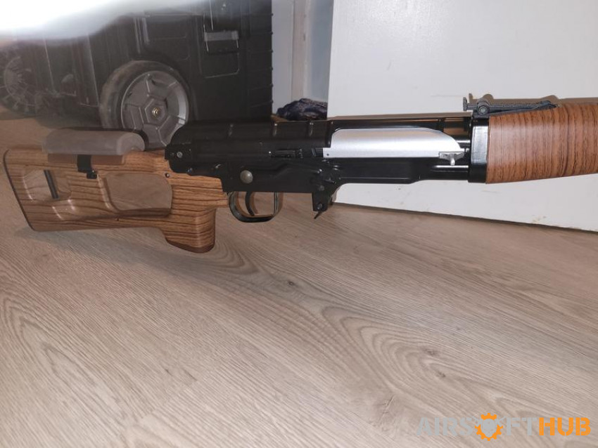 WE SVD GBB sniper - Used airsoft equipment