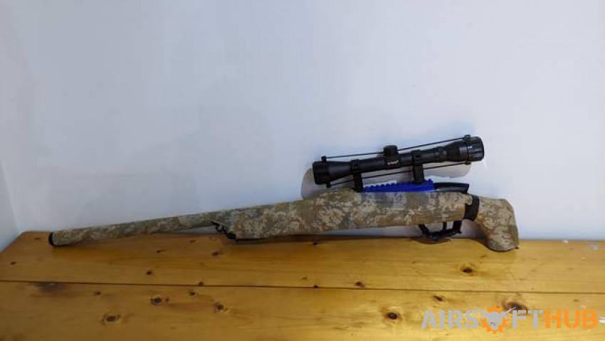 Sawn off sniper rifle, two ton - Used airsoft equipment