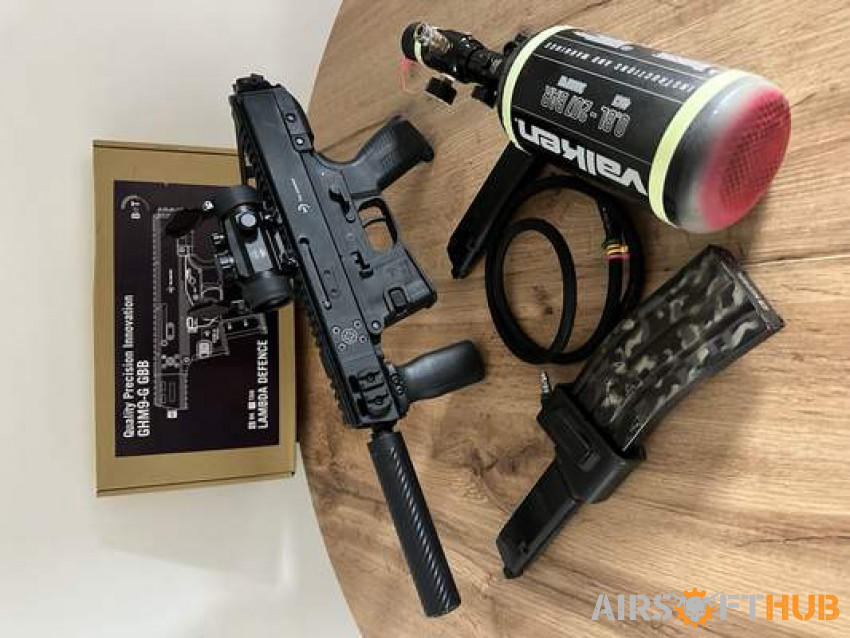 Lambda Defence B&T GHM9 GBB - Used airsoft equipment