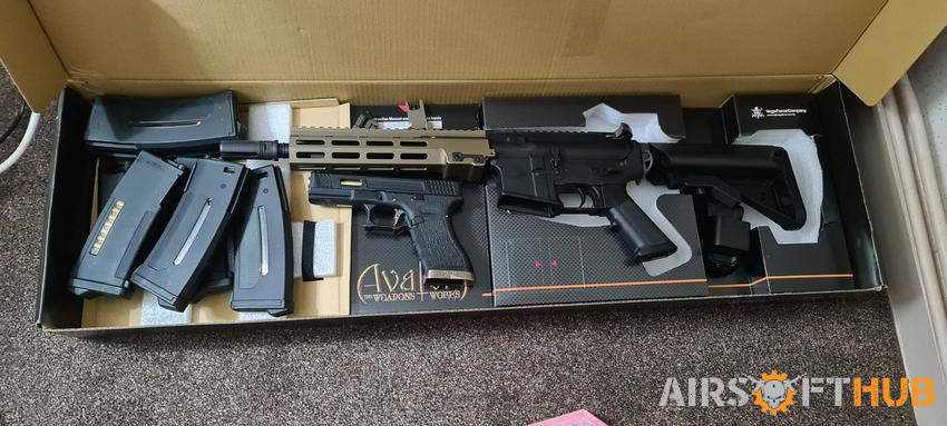 Vfc mk16 / WE 17 GLOCK - Used airsoft equipment