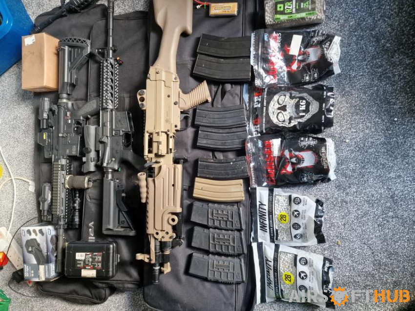 £1100 ono big bundle - Used airsoft equipment