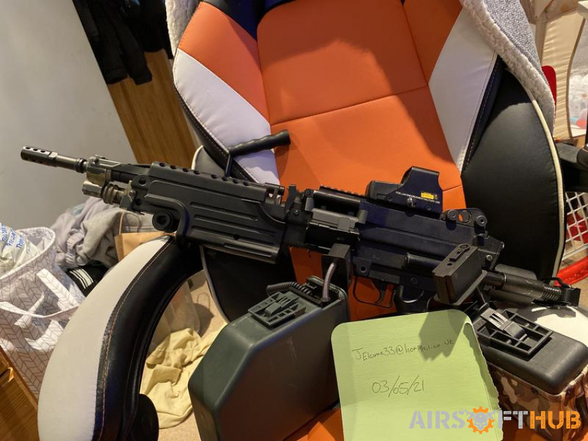 M249+stubbyG3 both 4 trade - Used airsoft equipment