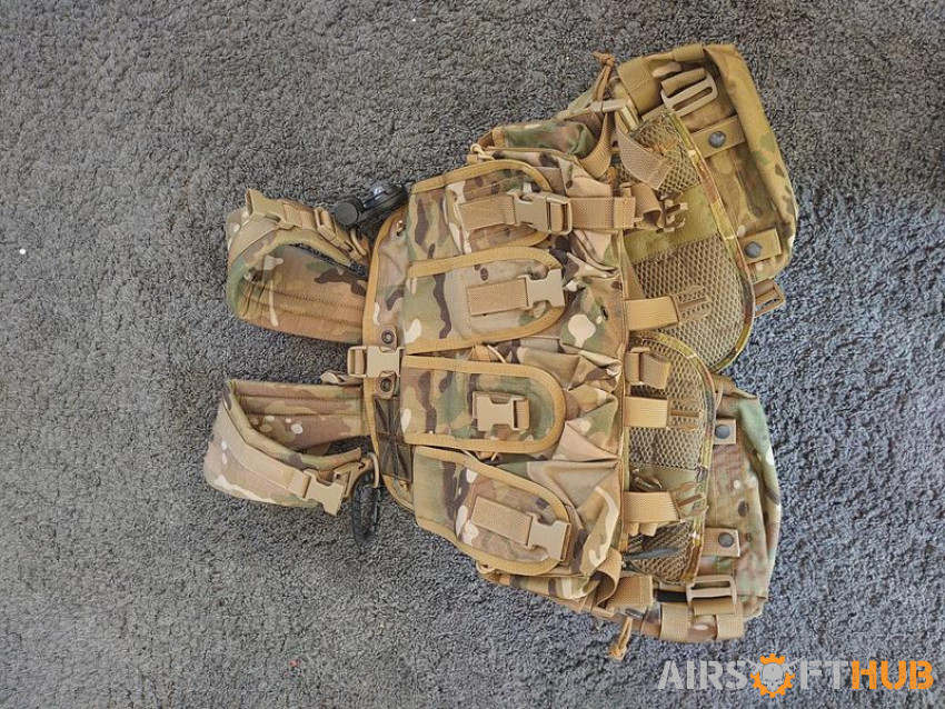 Vest pulls down - Used airsoft equipment