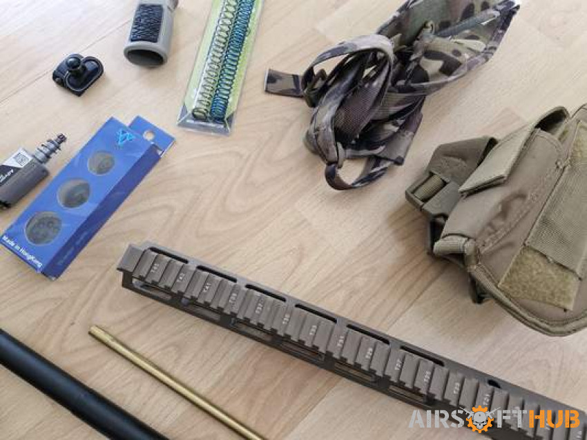 Various Parts & Gear - Used airsoft equipment