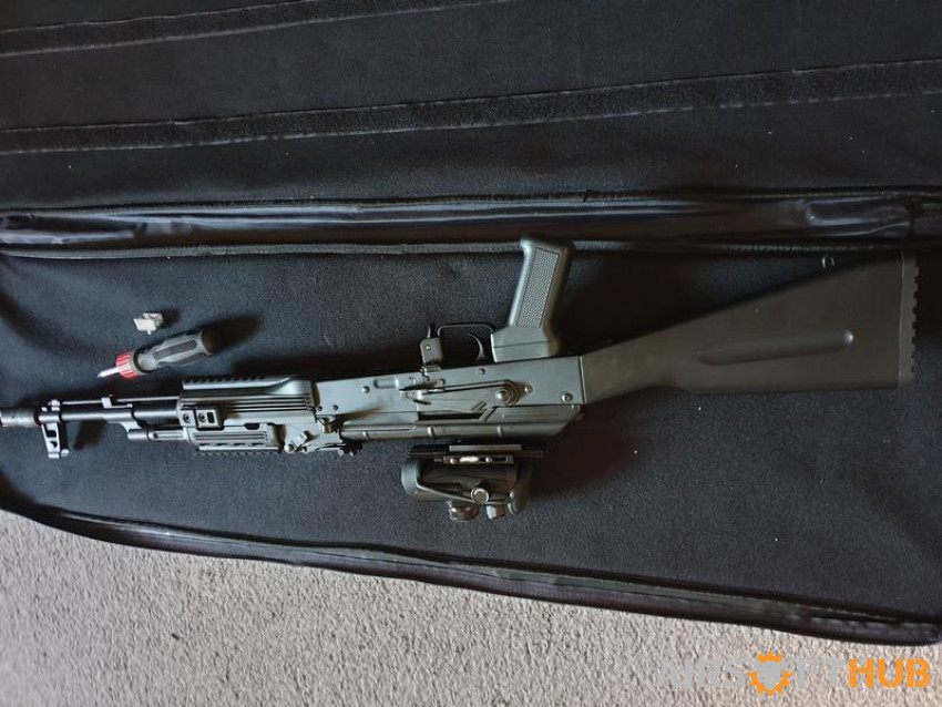 AK74 With side mount and scoup - Used airsoft equipment