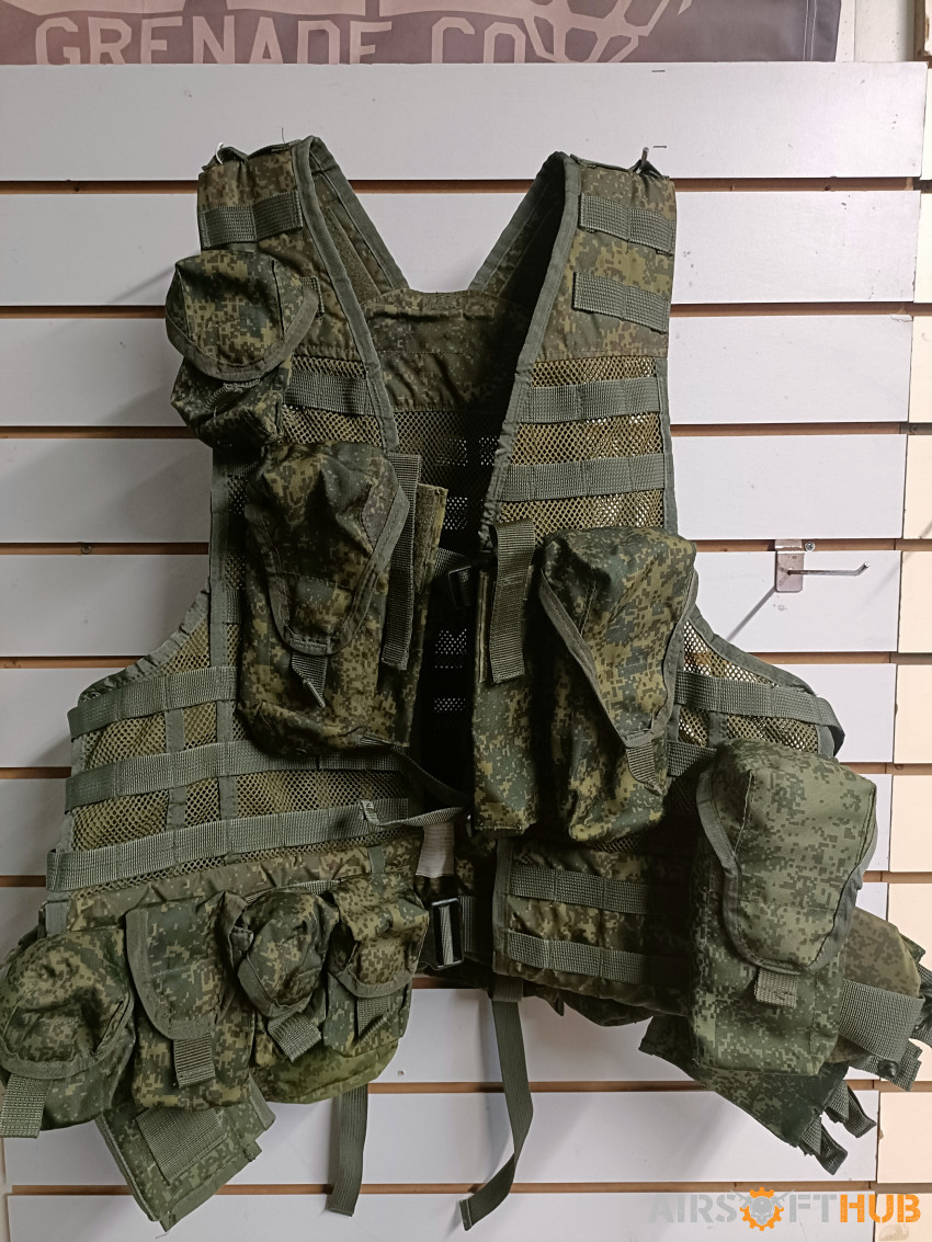 Rare ZHTM 6SH117 Russian vest - Used airsoft equipment