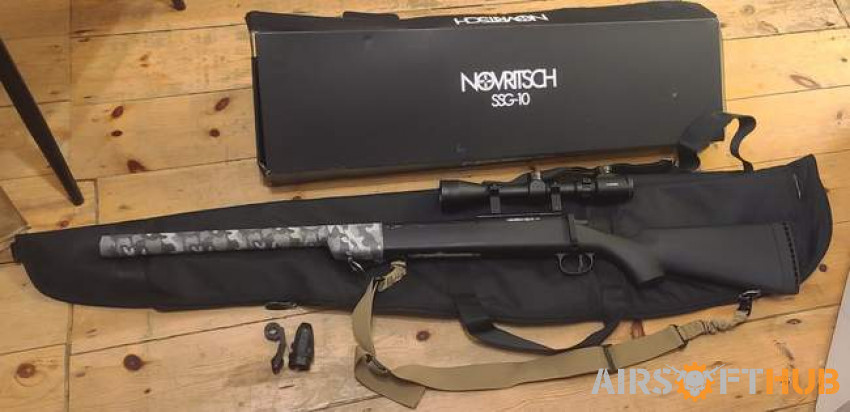 Novritsch SSG10 A1 sniper - Used airsoft equipment