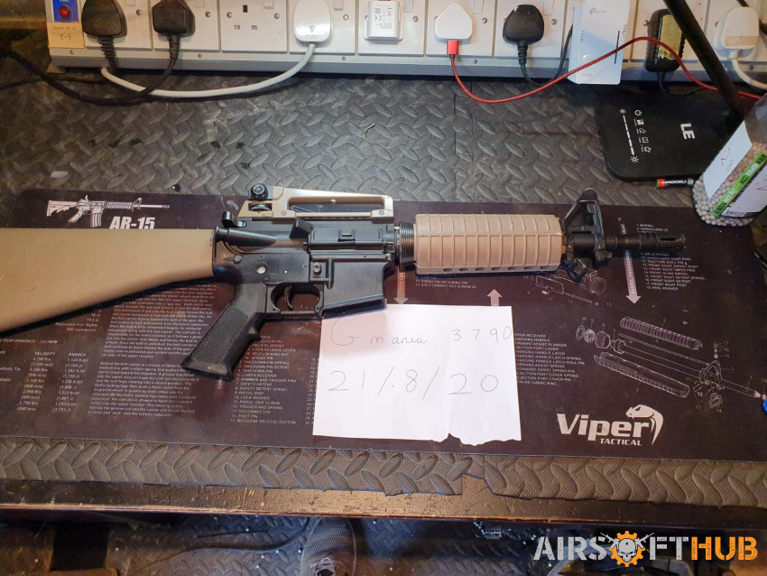 M4A1 Full stock- Recently serv - Used airsoft equipment