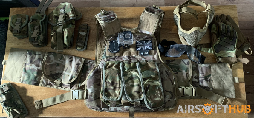 Body Armour and more - Used airsoft equipment