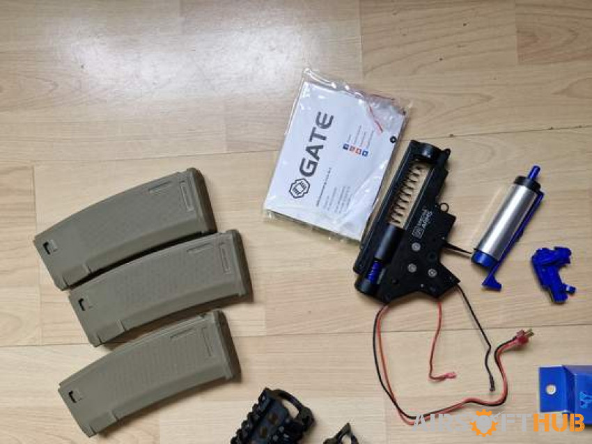 Various Parts & Gear - Used airsoft equipment