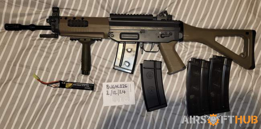 ICS SIG 552-2 - Used airsoft equipment