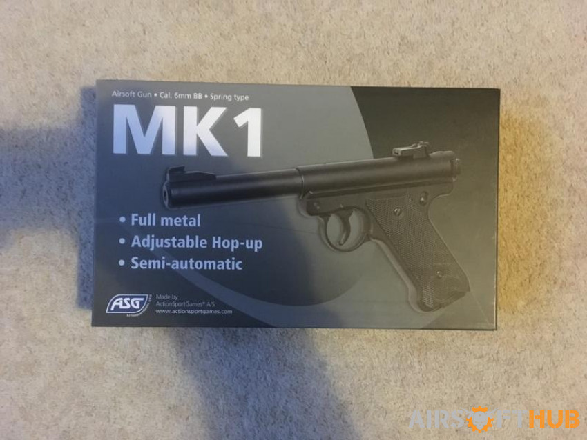 ASG Ruger MK1 - Used airsoft equipment