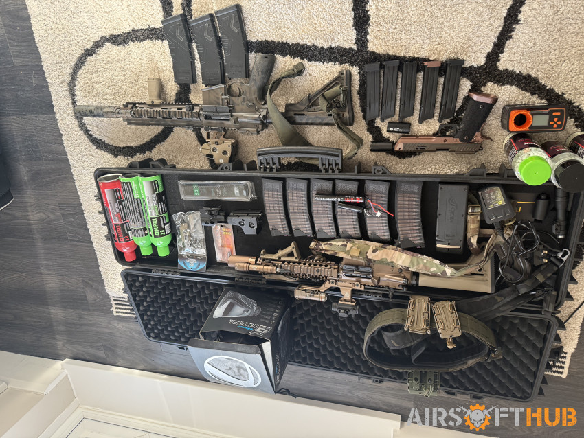 Airsoft bundle - Used airsoft equipment