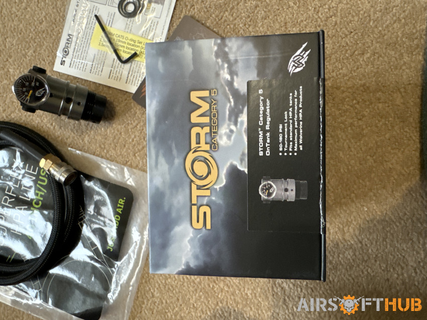 Storm Cat 5 reg and Line - Used airsoft equipment