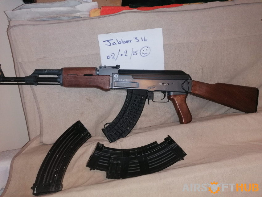 Cybergun AK47 aeg - Used airsoft equipment