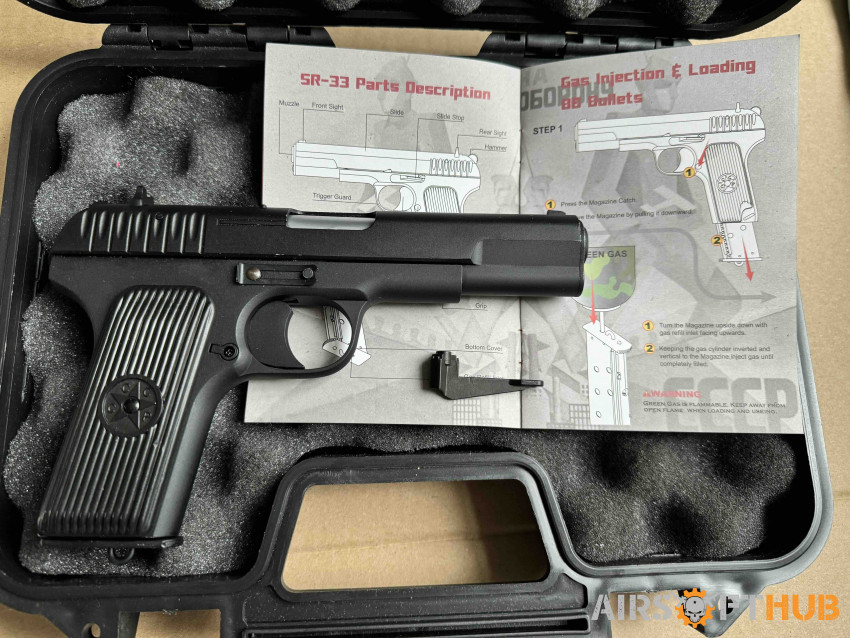 SRC TT-33 Tokarev - Used airsoft equipment