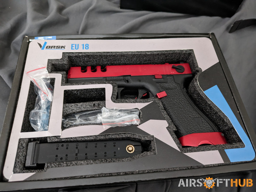 Vorsk EU18 gas pistol - Used airsoft equipment