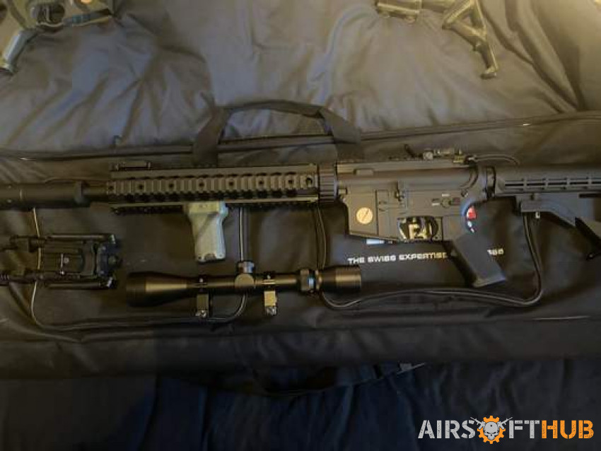 6 Guns - Used airsoft equipment