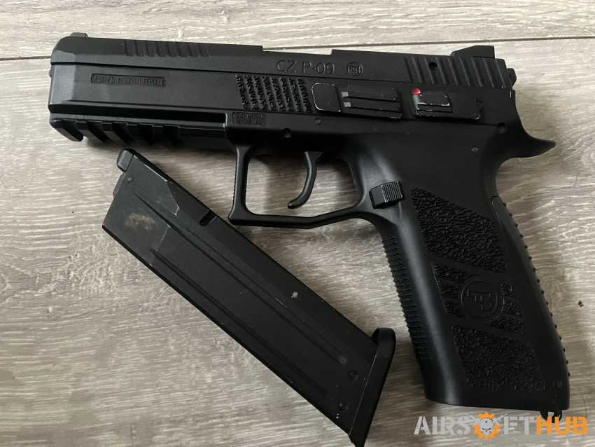 Cz  P-09 pistol - Used airsoft equipment