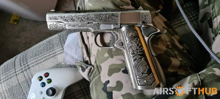 We engraved druglord 1911 - Used airsoft equipment