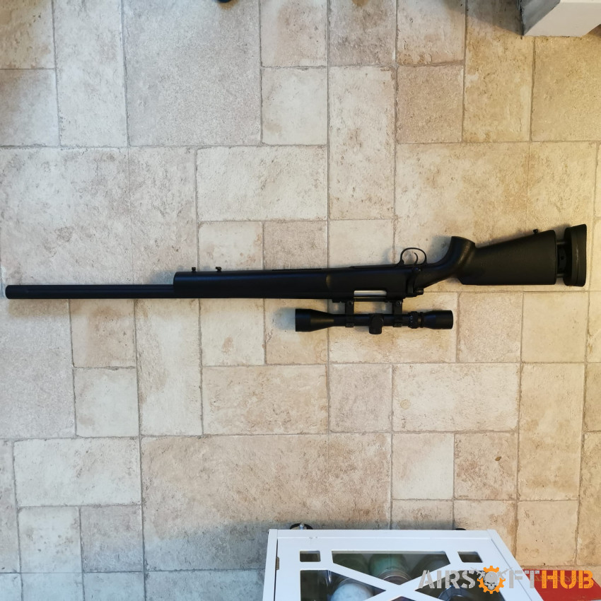 A&K S24 Sniper Rifle - Used airsoft equipment