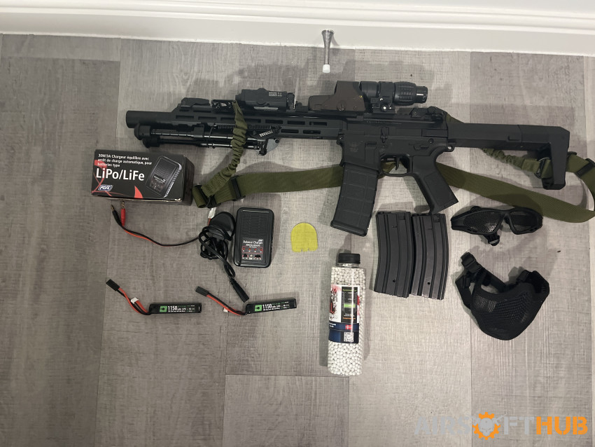 FULL PROMGRAMABLE DMR SET - Used airsoft equipment