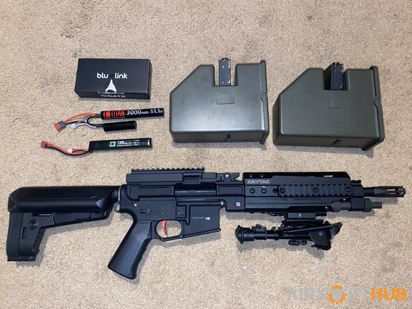 Umbrella Armoury x Krytac LMG - Used airsoft equipment