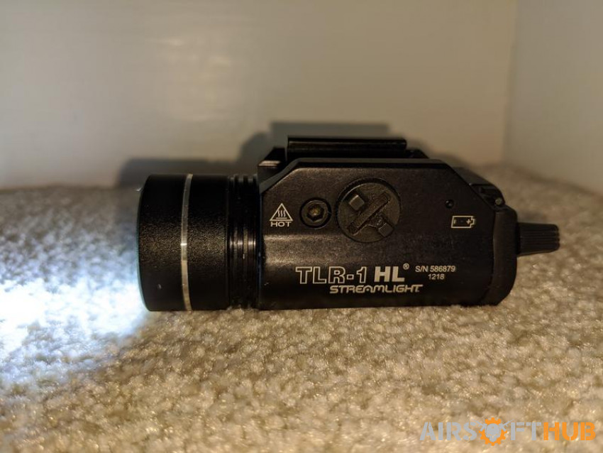 Streamlight TLR-1 HL Light - Used airsoft equipment