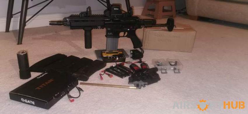 Heavily upgraded Tokyo marui 4 - Used airsoft equipment