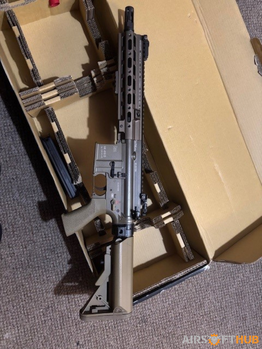 HK  T416 Delta (Dark Earth) - Used airsoft equipment