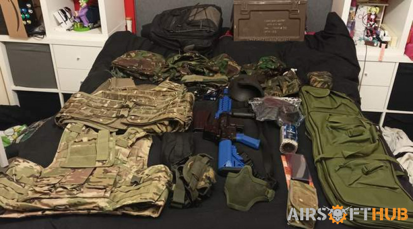 Great Airsoft Starter Kit - Used airsoft equipment