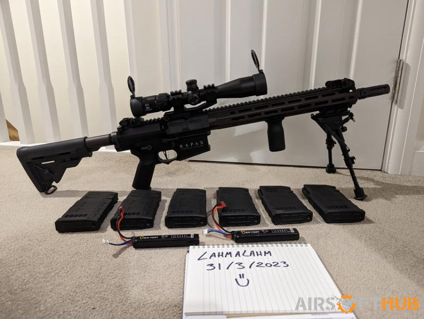 Secutor Rapax XXI M6 DMR - Used airsoft equipment