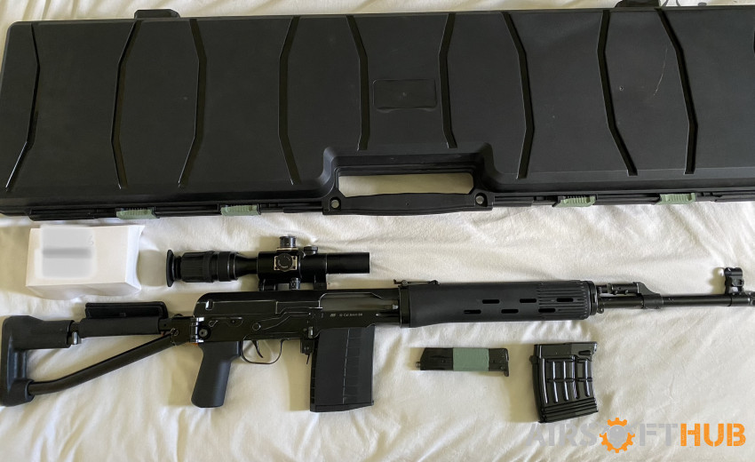 ASG SVD-S Dragunov - Used airsoft equipment