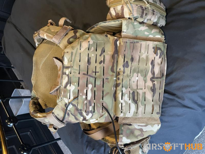 Mtp plate carrier and belt - Used airsoft equipment