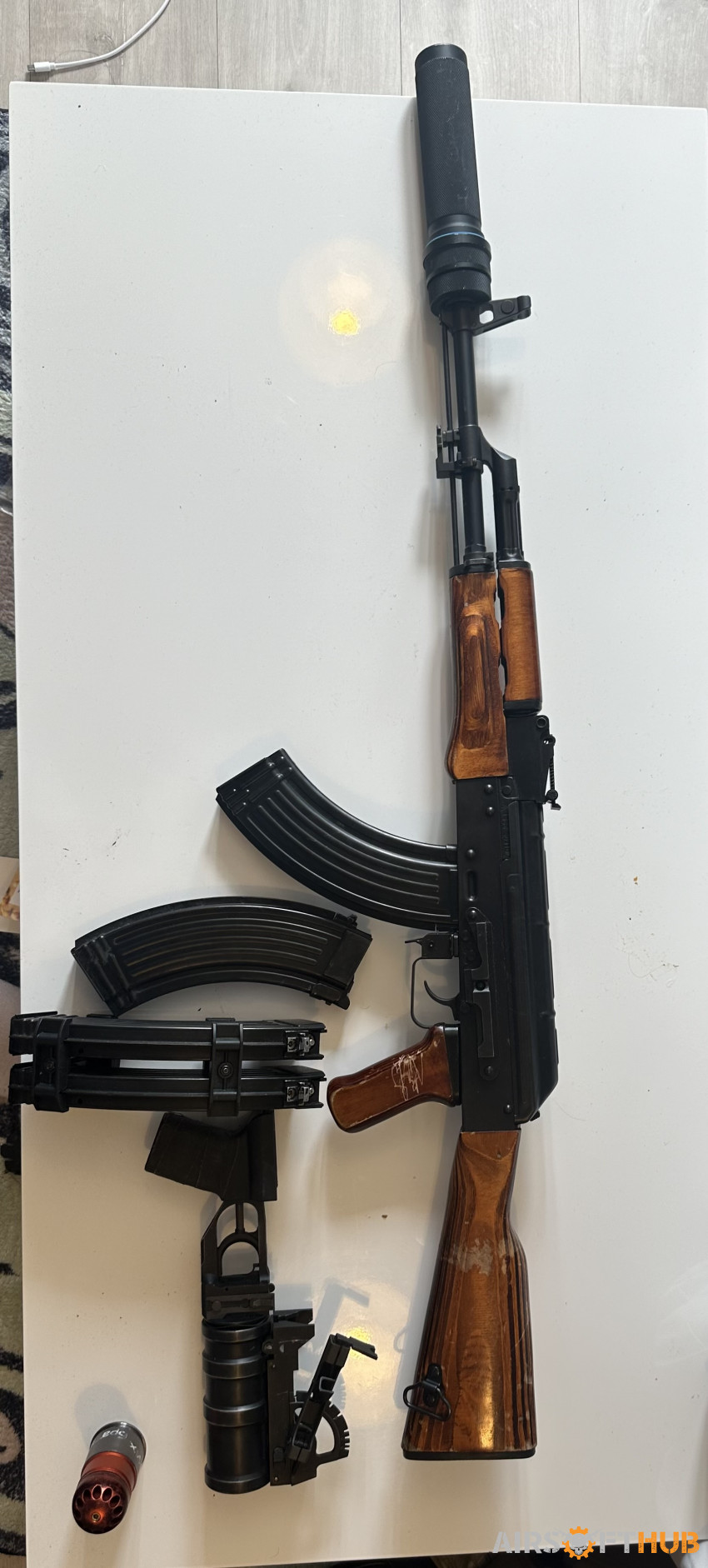 GHK AKM GBB rifle - Used airsoft equipment