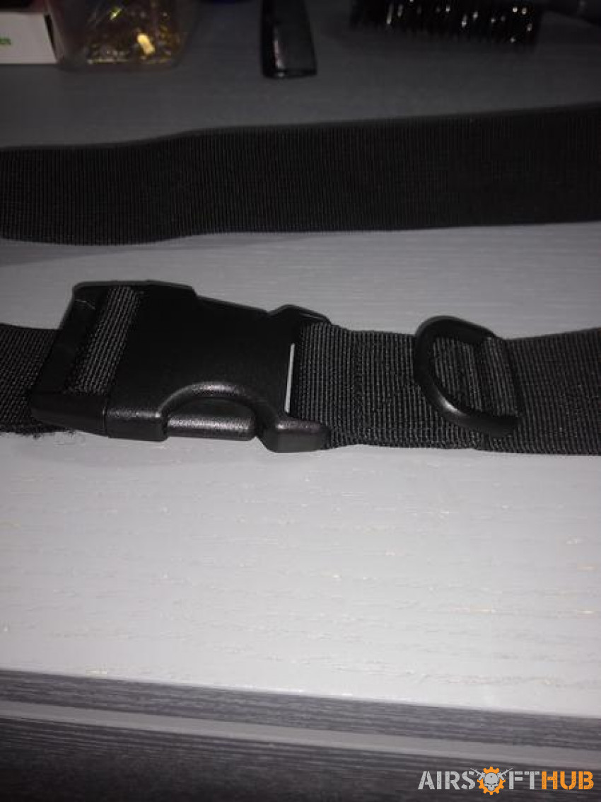 belt black - Used airsoft equipment